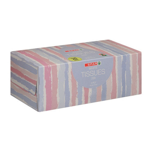 SPAR F/TISSUE WHITE PASTEL 200'(RF)
